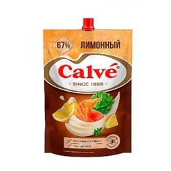 «Calve», майонез «Лимонный» 67%, 200 гр. KDV