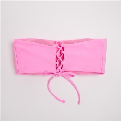 Топ купальный женский бандо MINAKU, цвет розовый размер 42