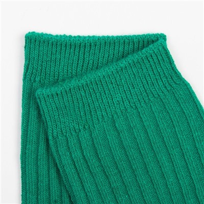 Носки детские однотонные MINAKU цв.зеленый, р-р 17-18 см