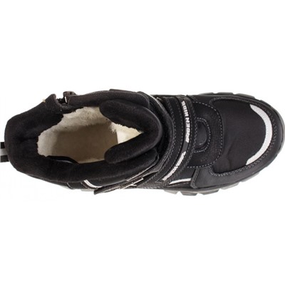 KPB004-052 Ботинки школьные, чёрный