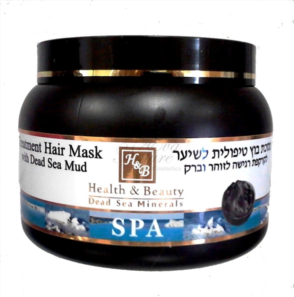 Health-beauty маска лечебная для волос с грязью мертвого моря