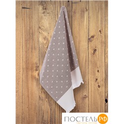 T1211T10050105 Кухонное полотенце Tivolyo Home DOTTY жаккард бежевый 50X70