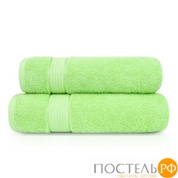 (3207) Набор из 2 полотенец Eleganta (Marakesh) (50х80 см + 70х130 см) махра 390 г/м2, 3207 нежно-оливковый