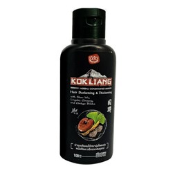 Kokliang Натуральный травяной шампунь для темных волос / Herbal Shampoo Hair Darkening & Thickening, 100 мл