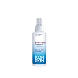 ICON SKIN  / Нормализующая сыворотка-спрей для проблемной кожи тела с противовоспалительным эффектом, с кислотами, 100 мл.