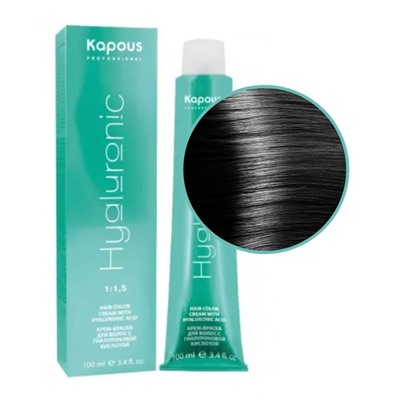 Kapous HY1.0 Крем-краска для волос с гиалуроновой кислотой, 100 мл
