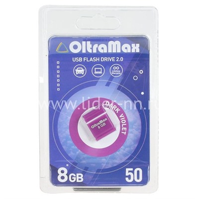 USB Flash 8GB OltraMax (50) фиолетовый