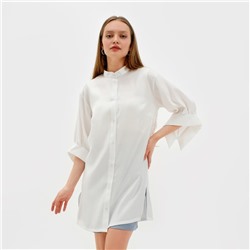Рубашка женская MINAKU: Casual collection цвет молочный, р-р 42