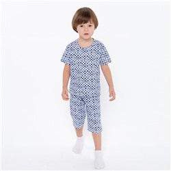 Пижама для мальчика, цвет микс, рост 122-128 см (34)