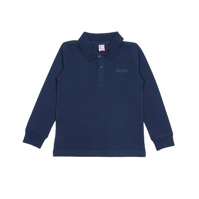 CAK 61927 Рубашка-поло для мальчика, темно-синий