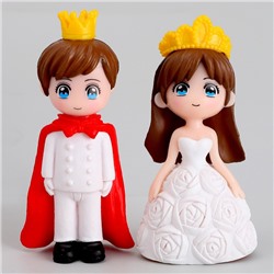 Миниатюра кукольная «Принц и принцесса»