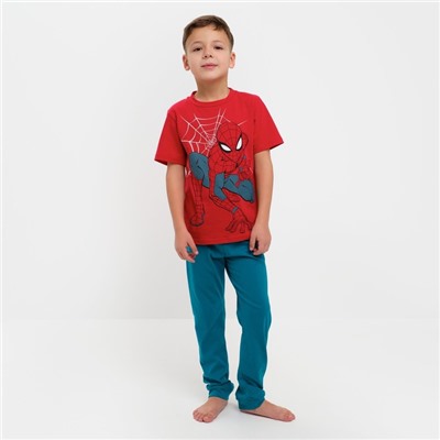 Комплект для мальчика (футболка, брюки) «Человек-паук», Marvel, рост 98-104 (30)