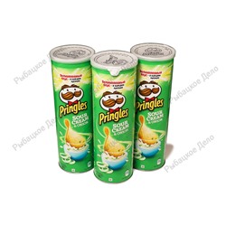 Чипсы "Pringles" сметана/лук 160г/165г 1/19шт