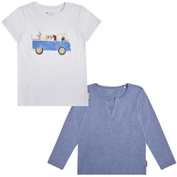 Комплект для мальчика из футболки и джемпера