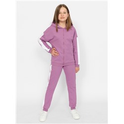 CWJG 90200-44 Костюм для девочки (толстовка, брюки),фиолетовый