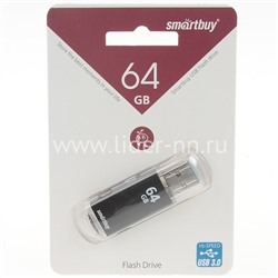 USB Flash  64GB SmartBuy V-Cut черный 3.0