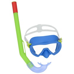 Набор для плавания Essential Lil' Glider, маска, трубка, от 3 лет, обхват 48-52 см, цвета МИКС, 24036 Bestway