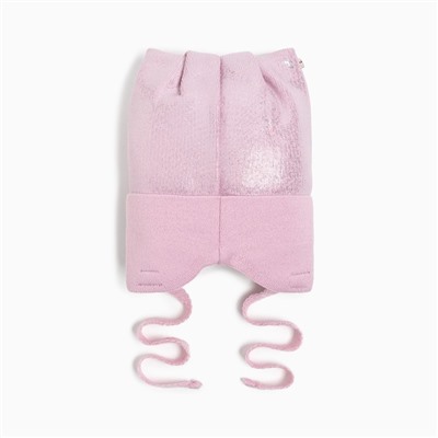 Шапка  для девочки А.903, цвет розовый, размер 50-52 (3-5 лет)