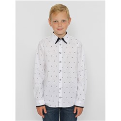 CWJB 63283-20 Рубашка для мальчика,белый