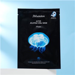 Укрепляющая тканевая маска JM Solution, для упругости кожи с экстрактом медузы, 33 мл