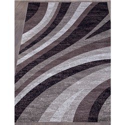 Ковёр прямоугольный Silver D234, размер 100x200 см, gray-purple