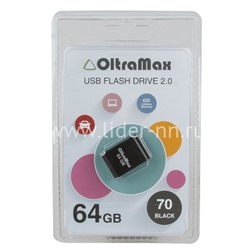 USB Flash  64GB OltraMax (70) черный