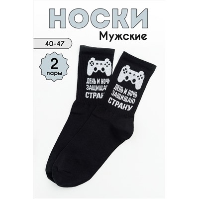 Носки мужские Виртуальный мир комплект 2 пары