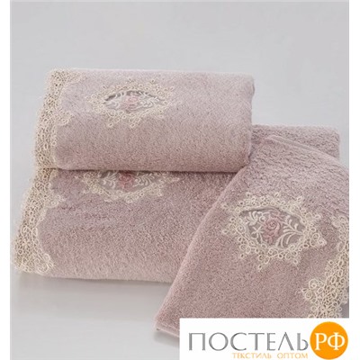 1010G10059116 Полотенце Soft сotton DESTAN лиловый 50X100