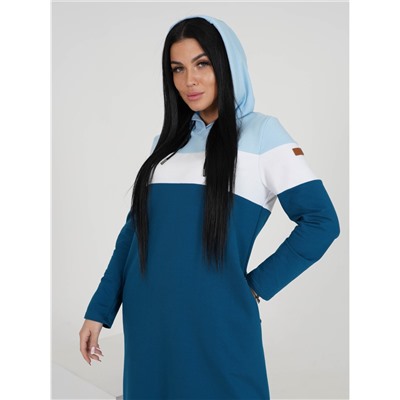 Хадижа платье женское (голубой)