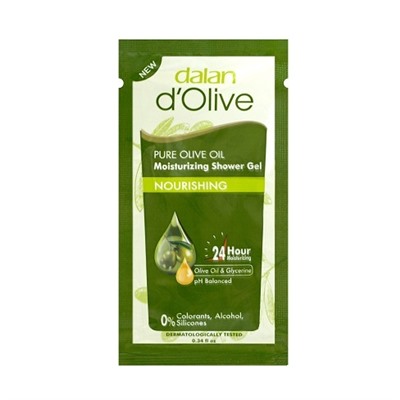 Набор мини косметики в подарок D'Olive 200мл + Лосьон д/тела Питание 400 мл