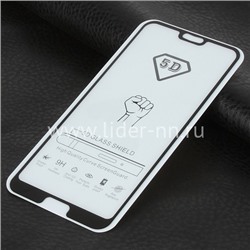 Защитное стекло на экран для Huawei Honor 10/P20 5-10D (без упаковки) черное