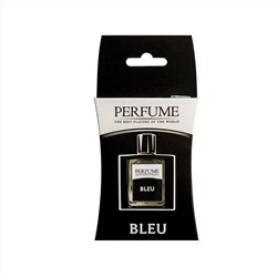 Ароматизатор-подвеска БУТЫЛОЧКА НА ШНУРОЧКЕ PERFUME (5мл) `Bleu c пробником