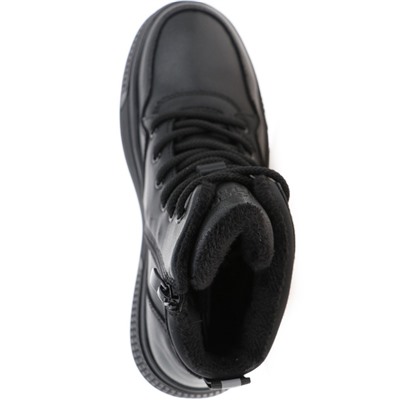 KPE006-021 Ботинки школьные, чёрный