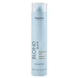 Kapous Шампунь для волос с антижелтым эффектом / Blond Bar Shampoo With Anti-yellow Effect, 300 мл