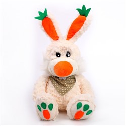 Мягкая игрушка «Кролик», с морковками, цвета МИКС