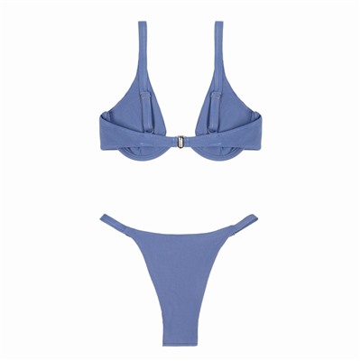 Купальник женский раздельный MINAKU цвет синий, размер 48