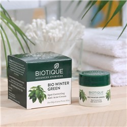 Крем для лица "BIOTIQUE", "Bio Wintergreen", 15 г