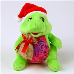 Мягкая игрушка «Дракон», новогодний, 15 см, цвет зелёный
