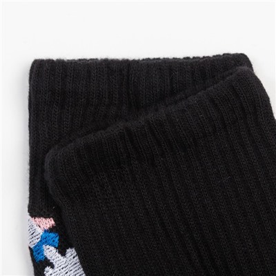 Носки MINAKU «Space», цвет чёрный, размер 40-41 (27 см)