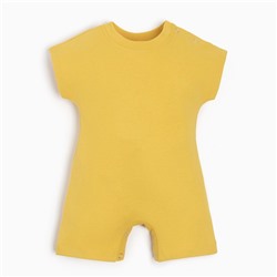 Песочник-футболка детский MINAKU, цвет жёлтый, рост 62-68 см