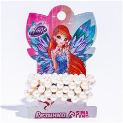 Резинка для волос жемчужна"Фея Блум", WINX