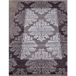 Ковёр прямоугольный Silver D213, размер 100x200 см, gray-purple