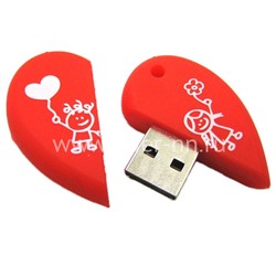 USB Flash 8GB SmartBuy Wild series Сердце