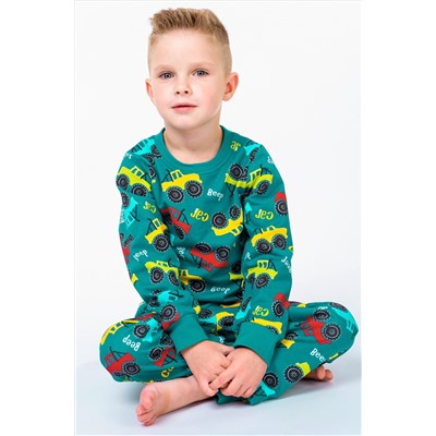 Пижама из футера двунитки с начесом для мальчика Bonito