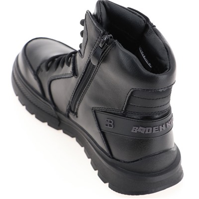 KPL008-040 Ботинки школьные, чёрный