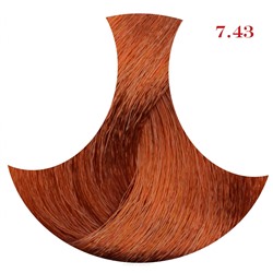 Kapous HY 7.43 Крем-краска для волос с гиалуроновой кислотой, 100 мл