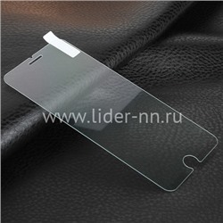 Защитное стекло на экран для iPhone7 Plus/8 Plus   прозрачное (без упаковки)