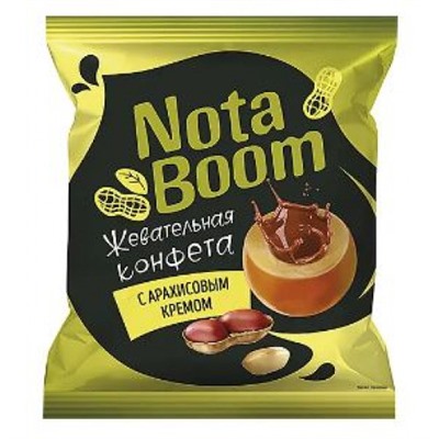 Конфеты жевательные NotaBoom с арахисовым кремом (упаковка 0,5 кг) KDV