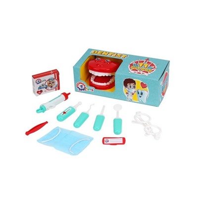 Набор стоматолога в подарочной упаковке (10 шт)