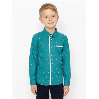 CWKB 63279-37 Рубашка для мальчика,зеленый